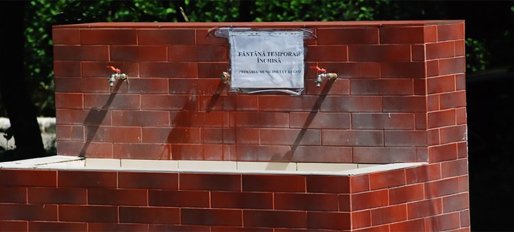 Revizie la fântânile de alimentare cu apă din municipiu