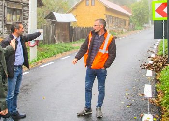 [FOTO] Lucrări recepționate! Drumul peste munți, dintre Zolt și Luncanii de Jos, a fost finalizat