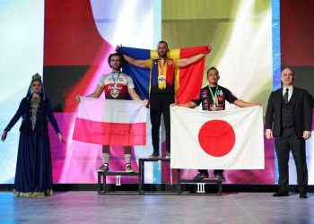Onoare și dăruire! Alin Iovănescu cucerește al doilea titlu de Campion Mondial la C.M. de Armwrestling de la Baku – Azerbaidjan