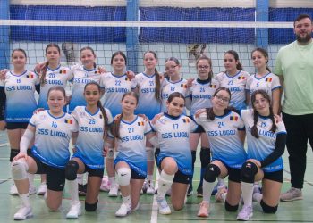 Obiectiv îndeplinit! Voleibalistele de la C.S.Ș Lugoj s-au calificat în turneul semifinal de junioare U13