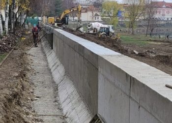 Consolidările malurilor pe linie dreaptă! Tronsonul Coștei a fost terminat, în timp ce lucrările sunt pe final la Lugoj și Jabăr