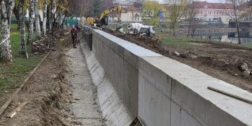 Consolidările malurilor pe linie dreaptă! Tronsonul Coștei a fost terminat, în timp ce lucrările sunt pe final la Lugoj și Jabăr