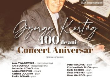 Concert aniversar Kurtág 100 la Casa Bredicenilor
